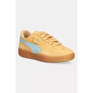 Puma sneakers din piele intoarsă Palermo Moda Xtra Gum Wns femei, culoarea portocaliu, 400323 imagine