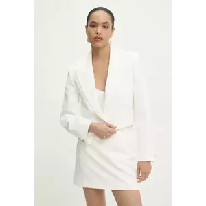 Answear Lab culoarea alb, mini, drept imagine