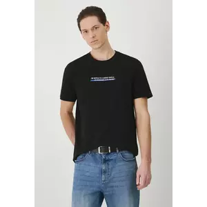 Medicine tricou din bumbac culoarea negru, cu imprimeu imagine