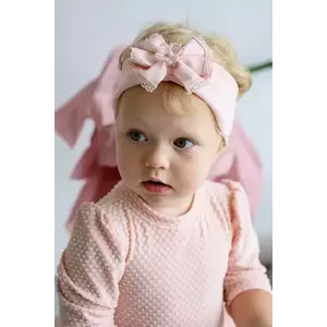 Jamiks bandă de păr pentru copii CETO culoarea roz, JLH100 imagine