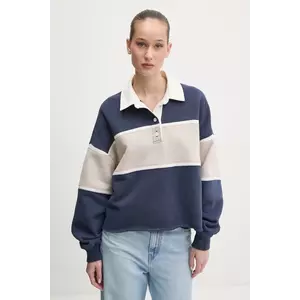 Abercrombie & Fitch bluza femei, culoarea albastru marin, modelator, KI152-5112 imagine