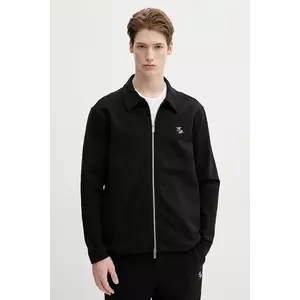 Filling Pieces bluză bărbați, culoarea negru, uni, 78633979920 imagine