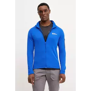 Jack Wolfskin hanorac Prelight culoarea violet, uni, A63789 imagine