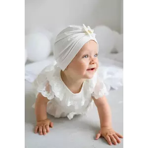 Jamiks caciula copii MASIA culoarea bej, din tesatura neteda, JWH093 imagine