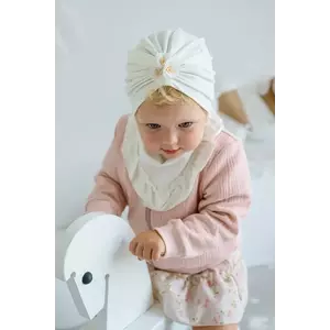 Jamiks caciula copii TITANI culoarea bej, din tesatura neteda, JWH089 imagine