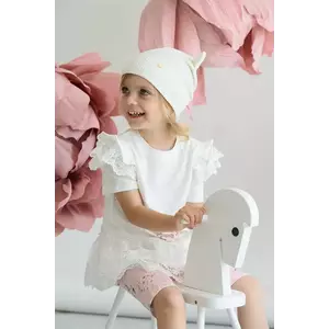 Jamiks caciula copii ELOISE culoarea bej, JWH034 imagine