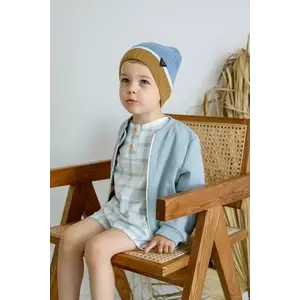 Jamiks caciula de bumbac pentru copii PAXTON bumbac, din tesatura neteda, JWH031 imagine