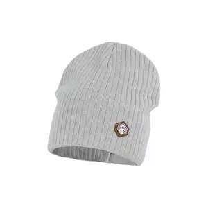 Jamiks caciula de bumbac pentru copii SALVO culoarea gri, bumbac, din tesatura neteda, JWH049 imagine