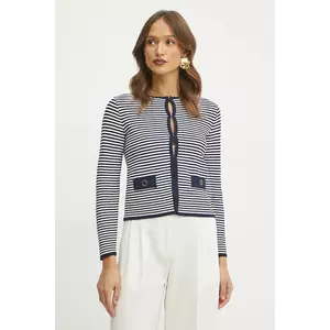 Luisa Spagnoli cardigan femei, culoarea bleumarin, light, 58659 imagine