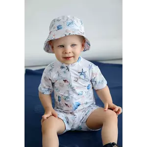 Jamiks costum de baie pentru bebeluși NINO culoarea bej, JLH095 imagine