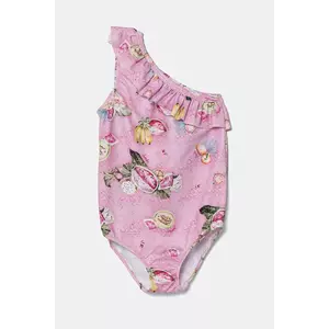Jamiks costum de baie dintr-o bucată pentru copii AYTONA culoarea roz, JLH157 imagine