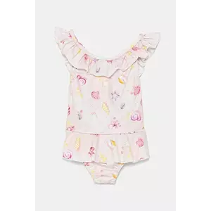 Jamiks costum de baie dintr-o bucată pentru copii MIRAY culoarea bej, JLH163 imagine