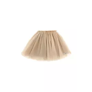 Donsje fusta fete Pien Skirt culoarea bej, mini, evazati, 4035400 imagine