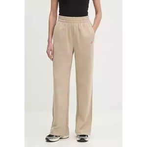 P.E Nation pantaloni de trening din bumbac Eastside femei, culoarea bej, uni, 251P272 imagine