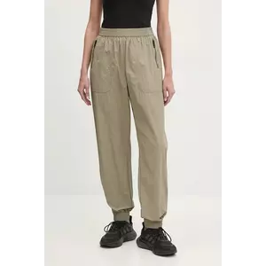 P.E Nation pantaloni Pitlane femei, culoarea verde, uni, 251P104 imagine