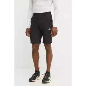 The North Face pantaloni scurți sport Tanken bărbați, culoarea negru, NF0A2S85JK31 imagine