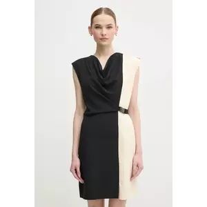 Dkny rochie culoarea negru, mini, dreaptă, DD4K1D66 imagine