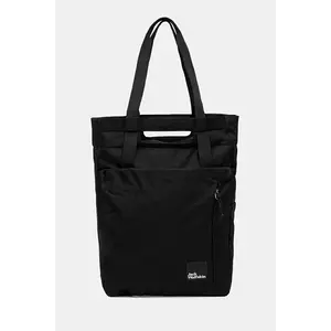 Jack Wolfskin rucsac Eve culoarea negru, mare, cu imprimeu, A64014 imagine