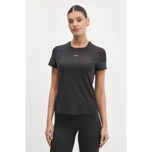 Reebok tricou de antrenament Athletic culoarea negru, 100214669 imagine