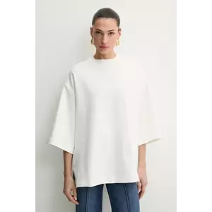 Liviana Conti tricou femei, culoarea alb, F5SI07 imagine