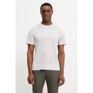 Helly Hansen tricou sport Tech culoarea gri, neted, 49584 imagine