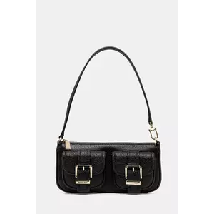 MICHAEL Michael Kors poseta de piele culoarea negru, 32S5GZCU1L imagine