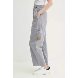 MUNTHE pantaloni FANCIE femei, fason cargo, high waist, 251141425106 imagine