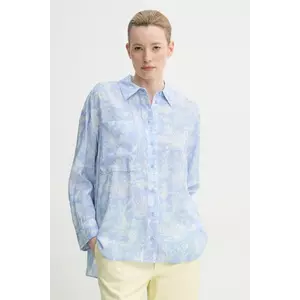 MUNTHE camasa FILIUS femei, cu guler clasic, relaxed, 251102525120 imagine