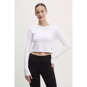 On mânecă lungă de antrenament Studio culoarea alb, 1WF12430069 imagine
