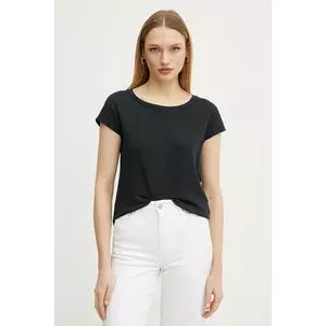 MAX&Co. tricou din bumbac femei, culoarea negru, 2518941014200 imagine