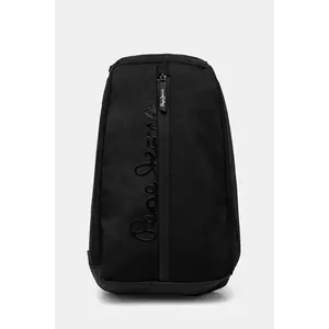 Pepe Jeans rucsac JARED CORE culoarea negru, mic, neted, PM030877 imagine