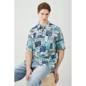 Medicine camasa barbati, cu guler clasic, regular imagine