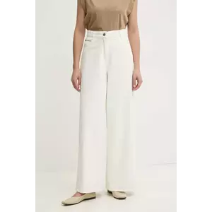 Sessun jeansi femei, culoarea bej, 24207028 imagine