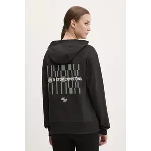 Puma hanorac de antrenament PUMA x HYROX culoarea negru, cu glugă, cu imprimeu, 526907 imagine