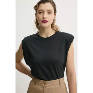 Sessun top culoarea negru, 23308004 imagine