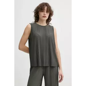 Samsoe Samsoe bluza SAUMA femei, culoarea verde, neted, F24900010 imagine