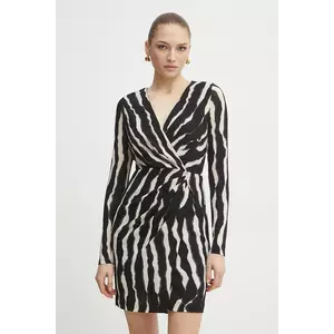 Morgan rochie RIBLO.F culoarea negru, mini, dreaptă, RIBLO.F imagine