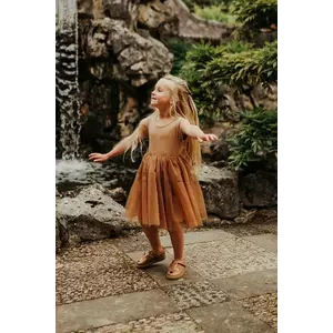 Donsje rochie fete Timie Dress culoarea roz, mini, evazată, 4098200 imagine