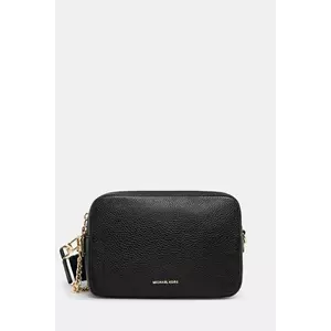 MICHAEL Michael Kors poseta de piele culoarea negru, 32S5GYTC5L imagine