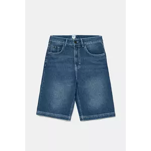 BOSS pantaloni scurti din denim pentru copii talie reglabila, J51994 imagine