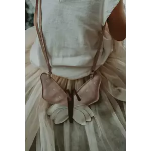 Donsje geanta de mana din piele pentru copii Toto Purse Butterfly culoarea roz, 5003002 imagine