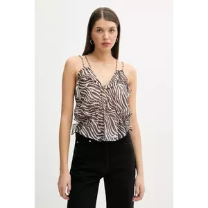 IRO top femei, culoarea maro, modelator, WP16VOJITA imagine