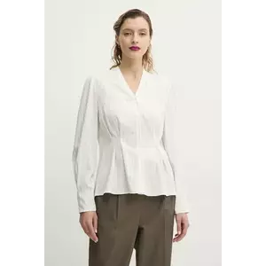 Bruuns Bazaar camasa femei, culoarea alb, regular, BBW4349 imagine