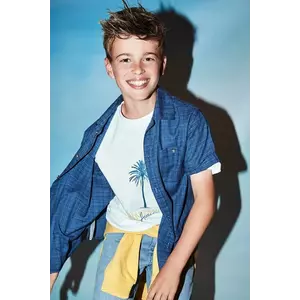 Mayoral camasa copii culoarea albastru marin, 6139 imagine