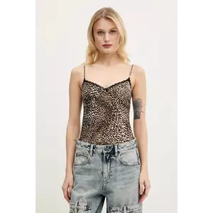 Miss Sixty bluza femei, culoarea bej, modelator, 6S1SJ54300 imagine