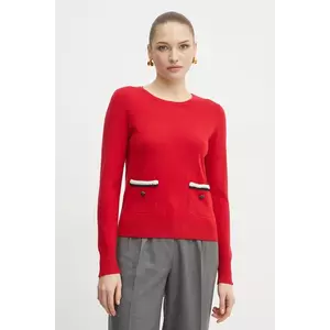 Morgan pulover MGALON femei, culoarea rosu, light, MGALON imagine