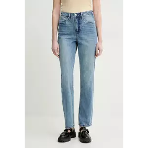 Gestuz jeansi femei high waist, 10909929 imagine