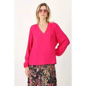 Medicine bluza femei, culoarea roz, neted imagine