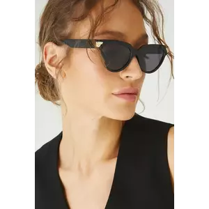 Medicine ochelari de soare culoarea negru imagine