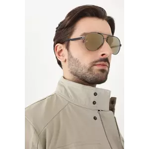 Medicine ochelari de soare barbati, culoarea negru imagine